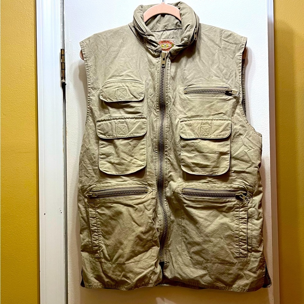 Vintage Banana Republic Safari / Outdoor Vest! EUC